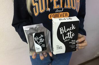 Вынік выкарыстання Black Latte