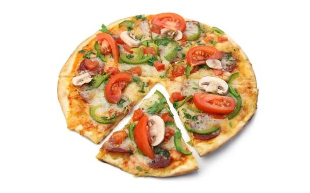 дыетычная піца для схуднення дома
